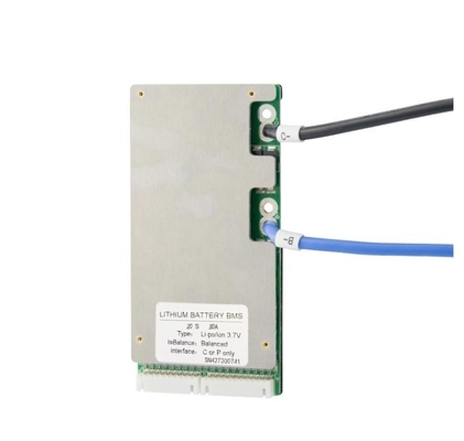 50A litowy system BMS 17s 60V z płytą zabezpieczającą PCB PCM z regulacją temperatury