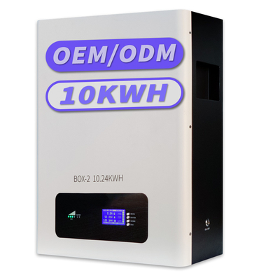 48V 200ah Domowa bateria ścienna 5kwh 10kwh LiFePO4 Litowo-jonowa bateria fosforanowa
