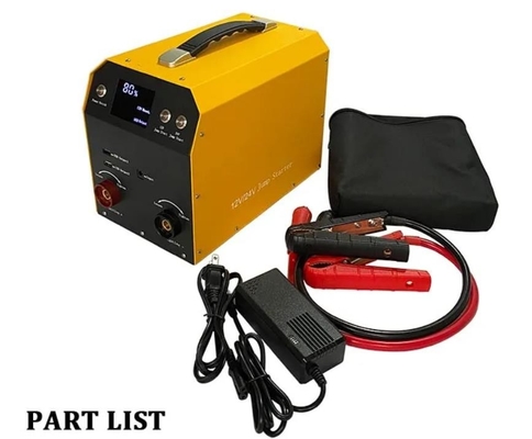 12V 24V urządzenie do uruchamiania awaryjnego samochodu Power Bank litowa ładowarka samochodowa przenośne narzędzie awaryjne