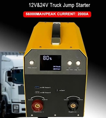 12V 24V urządzenie do uruchamiania awaryjnego samochodu Power Bank litowa ładowarka samochodowa przenośne narzędzie awaryjne