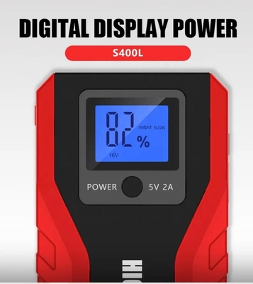 12V Przenośny akumulator samochodowy Urządzenie do awaryjnego uruchamiania Auto Power Supply Bank 10000mAh Ładowarka