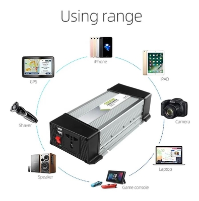 1.5KW DC AC Power Inverter 12v do 230V Solar Modyfikowany falownik sinusoidalny Wysoka wydajność