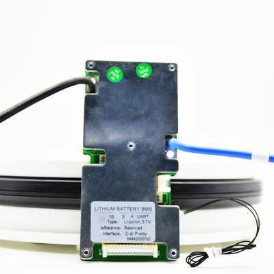 Li Ion Smart BMS UART, BMS 13S 48V 40A 140mm×62mm×16mm Rozmiar