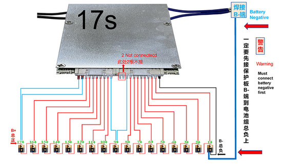 Litowy Ant Smart BMS 150A 300A 400A 8S-20S z ekranem LCD