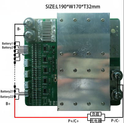 5S 12v litowy BMS, akumulator Lifepo4 BMS 30A Auto uruchomiony do pojazdu elektrycznego