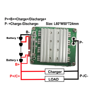 5S 12v litowy BMS, akumulator Lifepo4 BMS 30A Auto uruchomiony do pojazdu elektrycznego