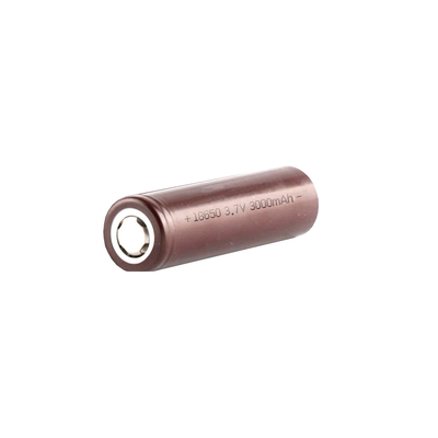 18650 Ogniwo baterii litowo-jonowej 3,7 V 20A 3000 mah Rozmiar 18 × 65 mm