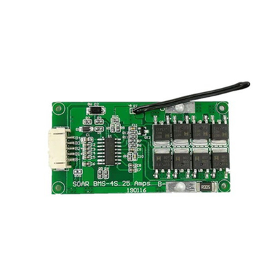 Wspólny port 4S 10A BMS 14,8 V z regulacją temperatury o wymiarach 66 × 34 mm