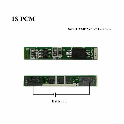 1S 2A Li Ion BMS PCM Płytka zabezpieczająca baterię z paskiem niklowym