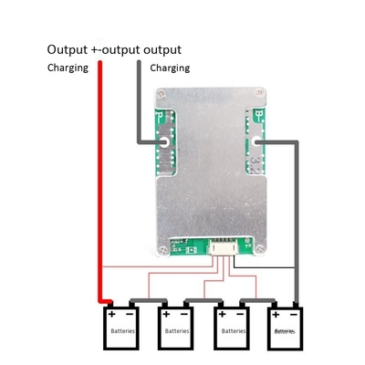 4S 12V 120A Lifepo4 Battery BMS Board, system zarządzania akumulatorem kwasowo-ołowiowym CE